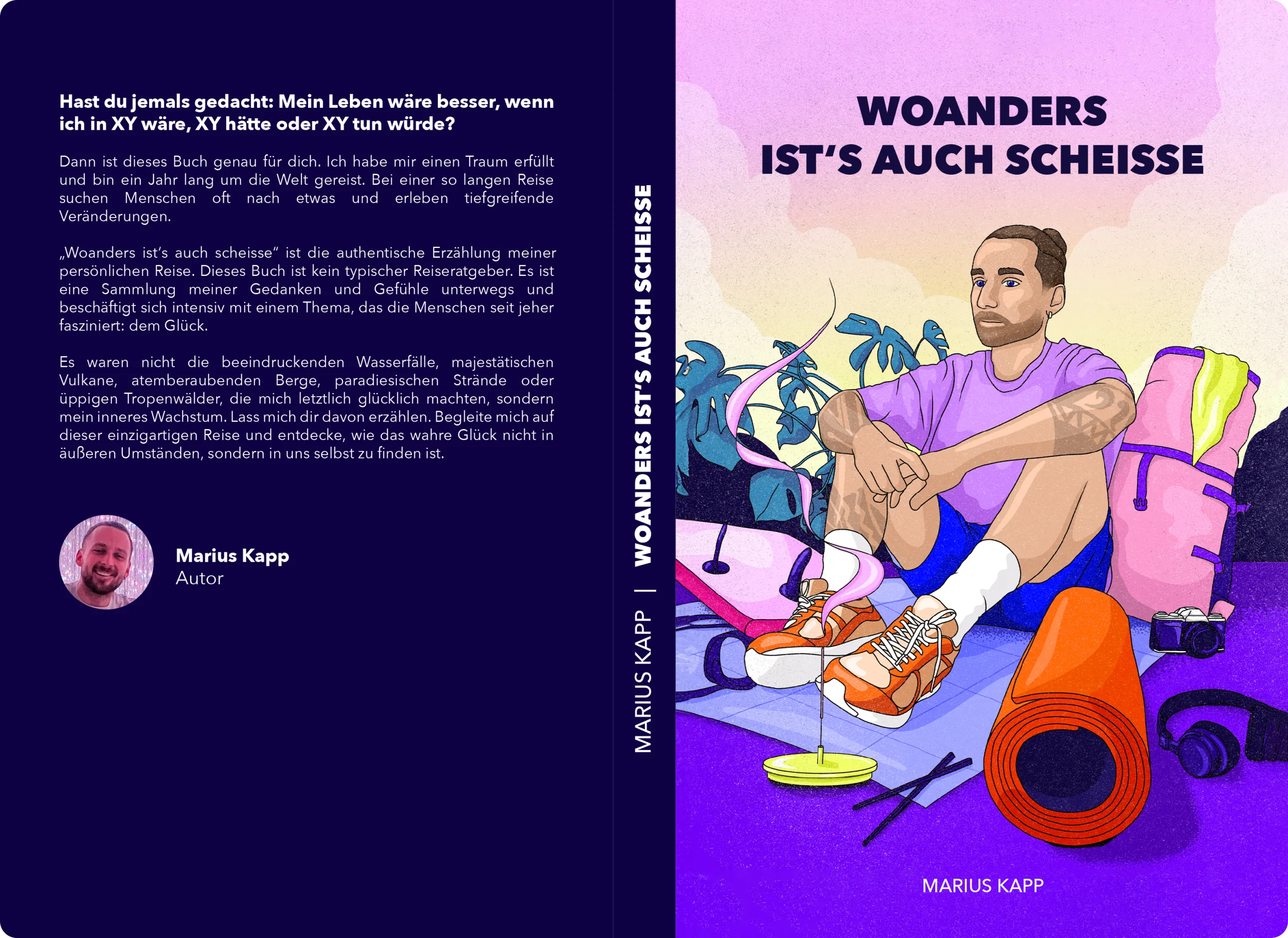 marius kapp book cover mockup