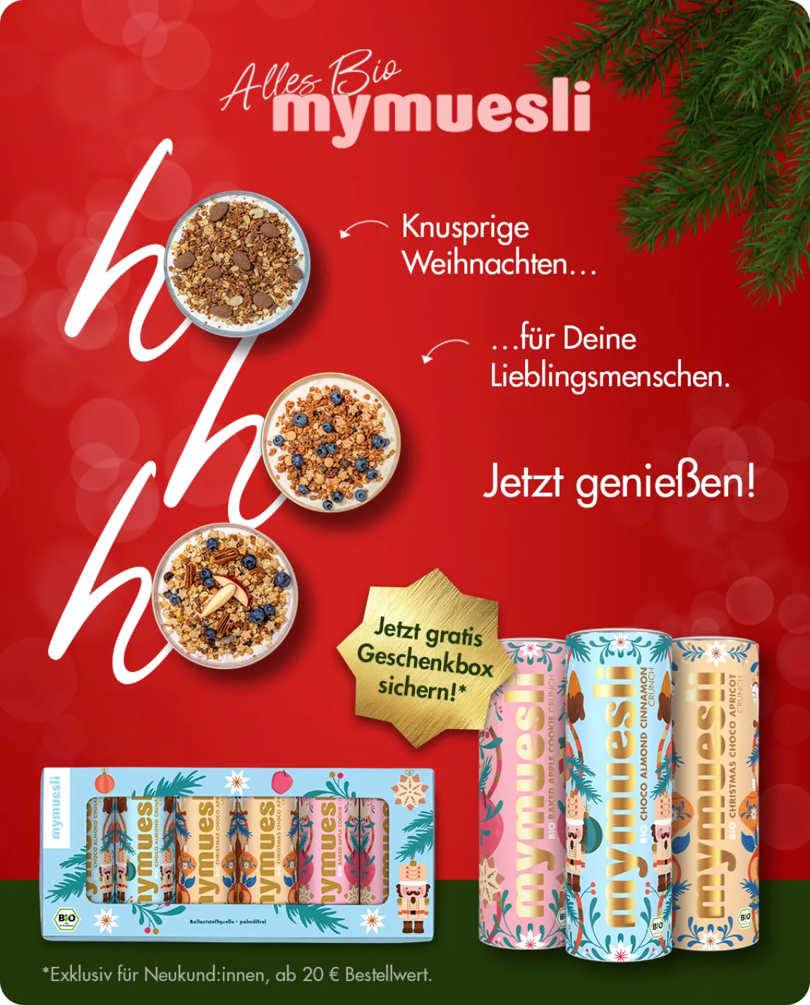 mymuesli christmas muesli social ad