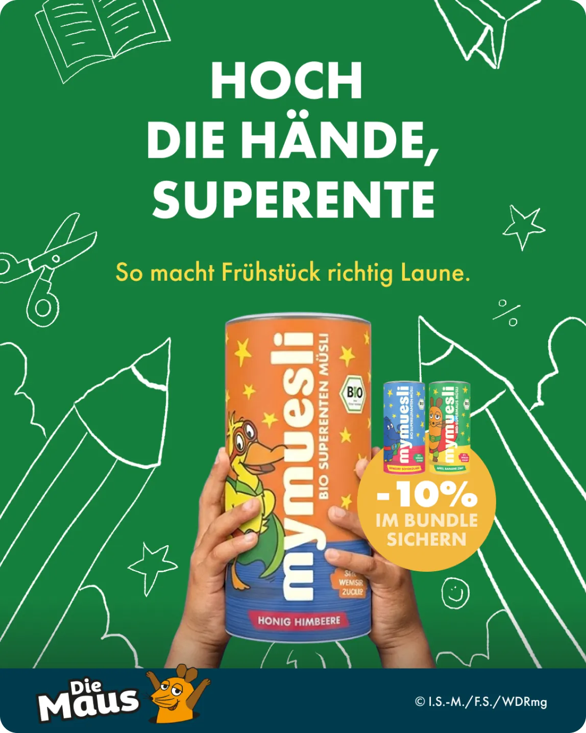 mymuesli super duck muesli social ad